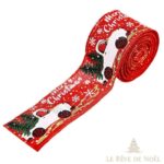 Panglică de Crăciun pentru funde și coroane