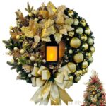 Coroană de Crăciun luminoasă 30 cm
