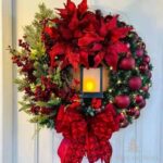 Coroană de Crăciun luminoasă 30 cm
